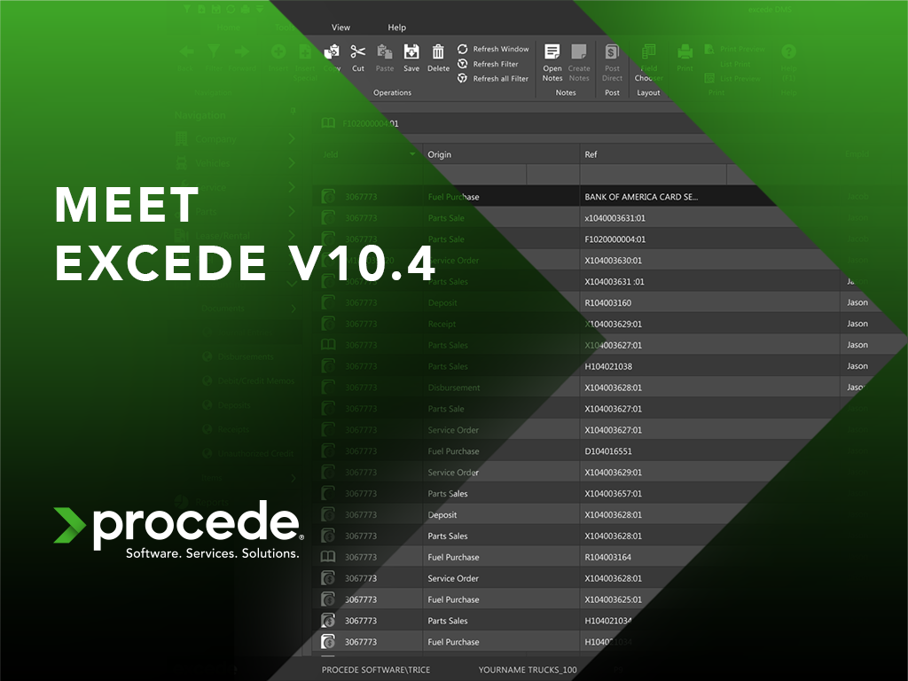 Procede Software Continues to Deliver on its Commitment to Advancing its Industry-Leading Dealer Management System with Excede v10.4 Release