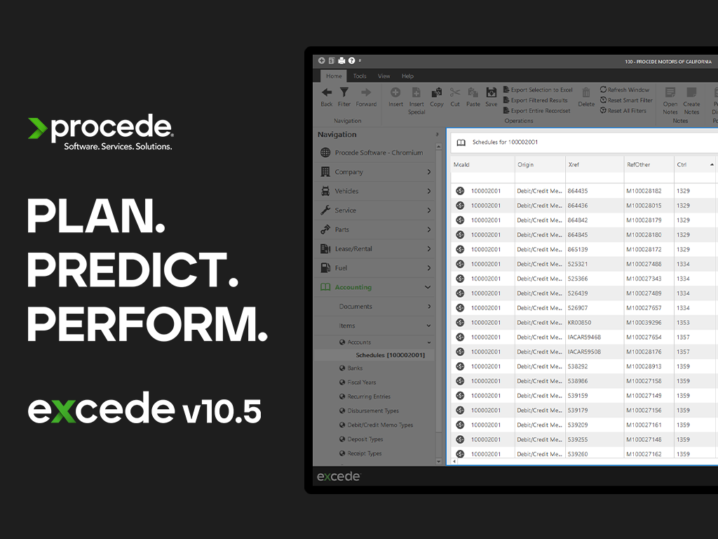 Procede Software Introduces the Next Release of Its Industry-Leading Intelligent DMS Platform, Excede v10.5