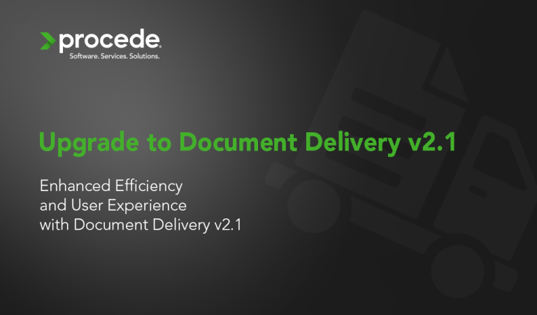 Upgrade to Document Delivery v2.1