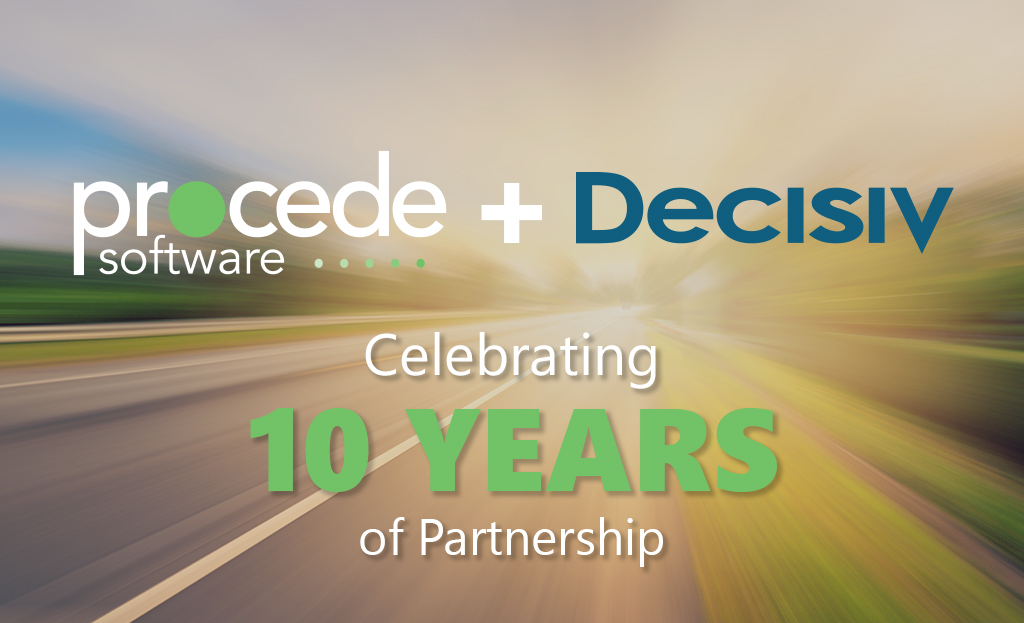 Procede Software and Decisiv Celebrate 10 Years of Successful Partnership