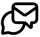 communication black icon